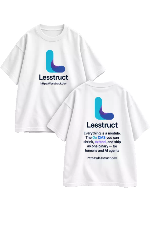 Lesstruct Oversized T-Shirt