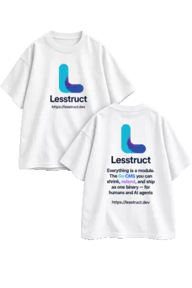 Lesstruct Oversized T-Shirt