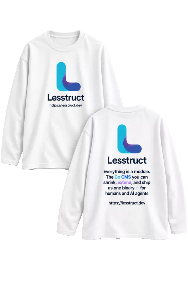 Lesstruct Long-Sleeve T-Shirt