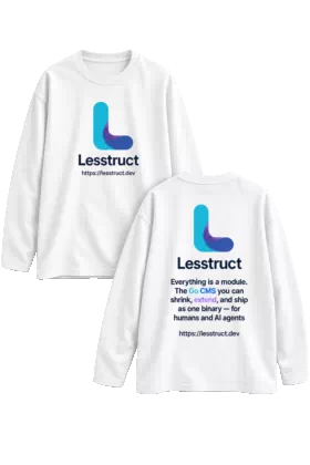Lesstruct Long-Sleeve T-Shirt
